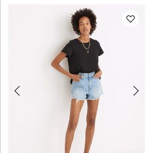 The Perfect Jean Short in Hedrick Wash, size 28